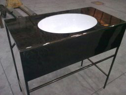 Lavabo metallico     