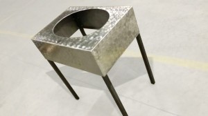 Lavabo metallico     