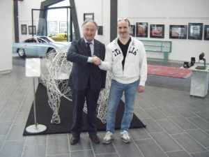 Io ed  il sig. Tonino Lamborghini